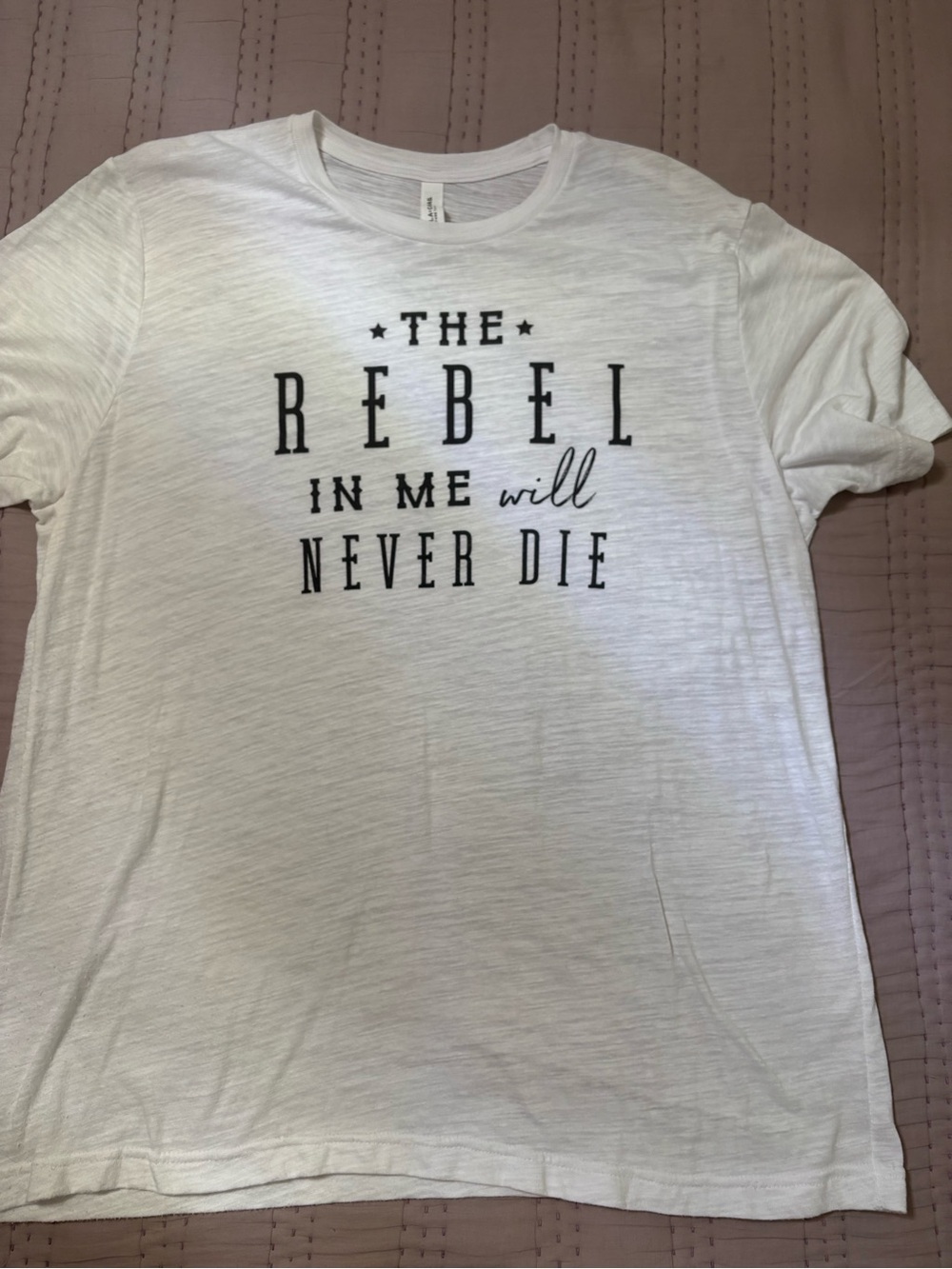 Bella Canvas by Junk Gypsy White Graphic Tee Size XL